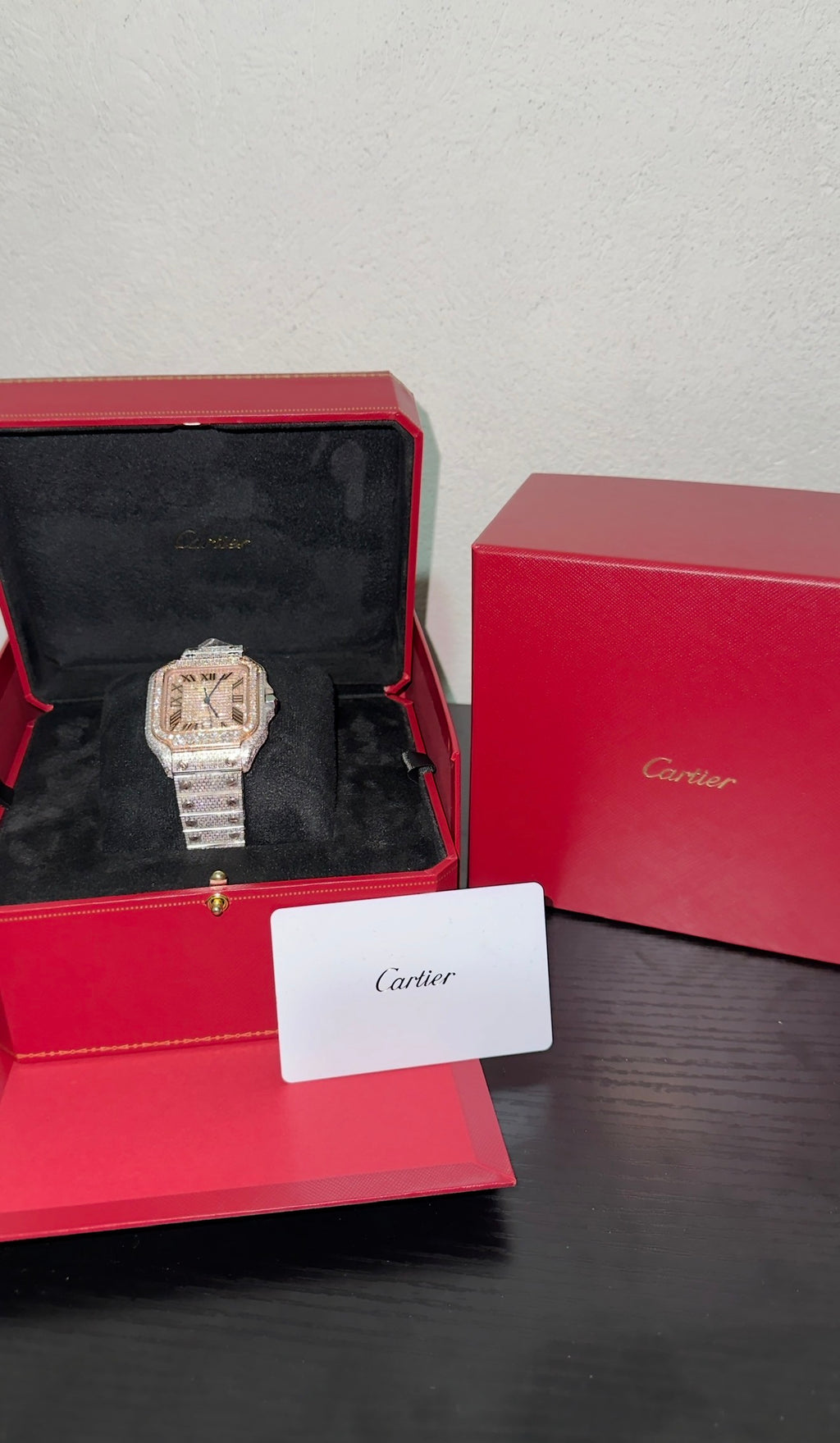Cartier Santos L – full set