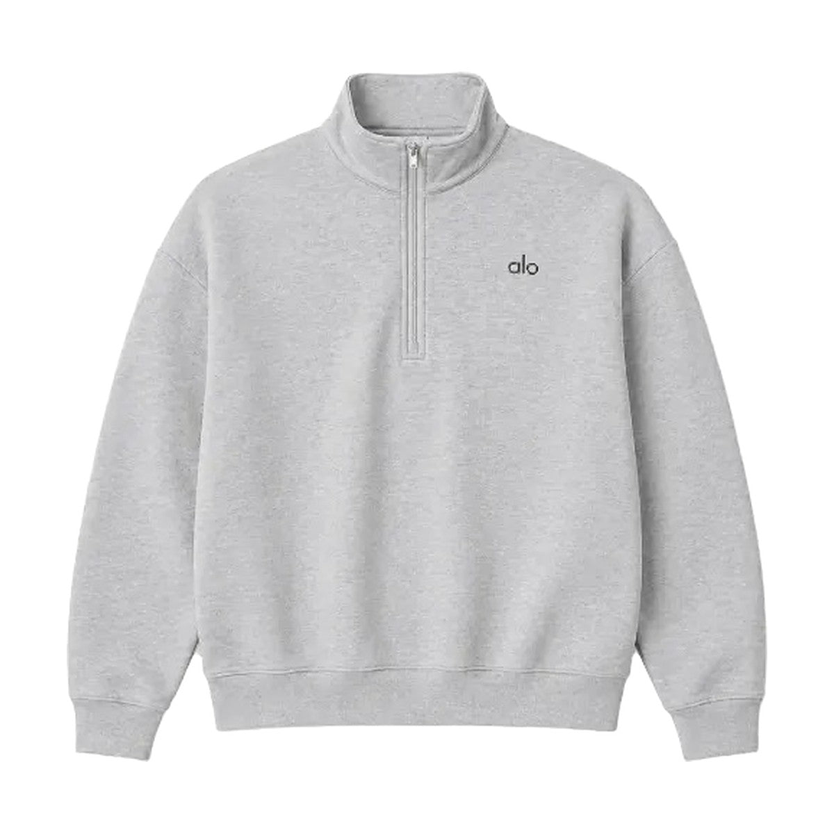 Alo Quarter Zip Gris