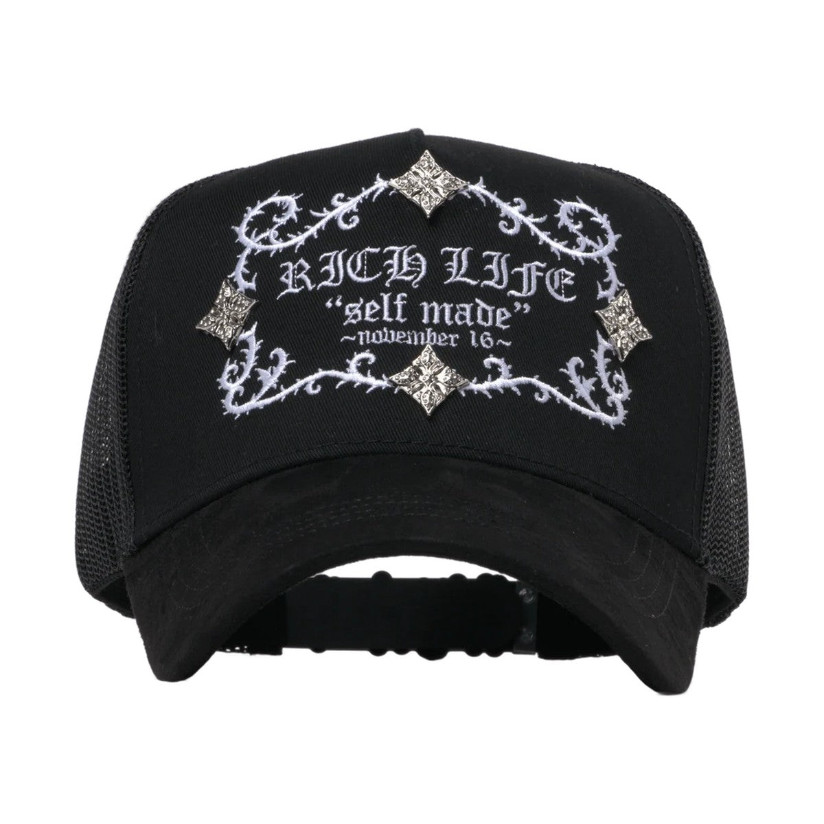 Rich Life Black – Barbas Hats