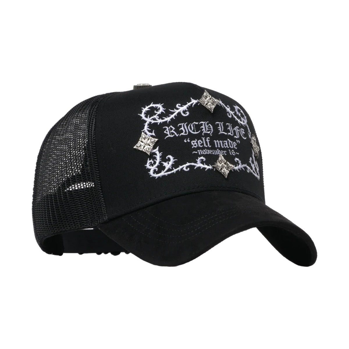 Rich Life Black – Barbas Hats