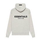 Essentials Hoodie Crema espalda