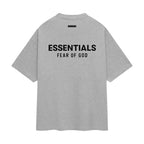 Essentials Playera Gris espalda