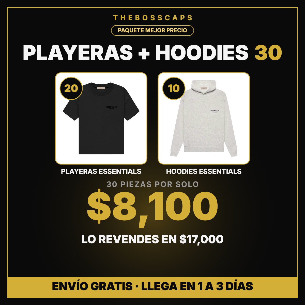 Flyer Playeras + Hoodies 30