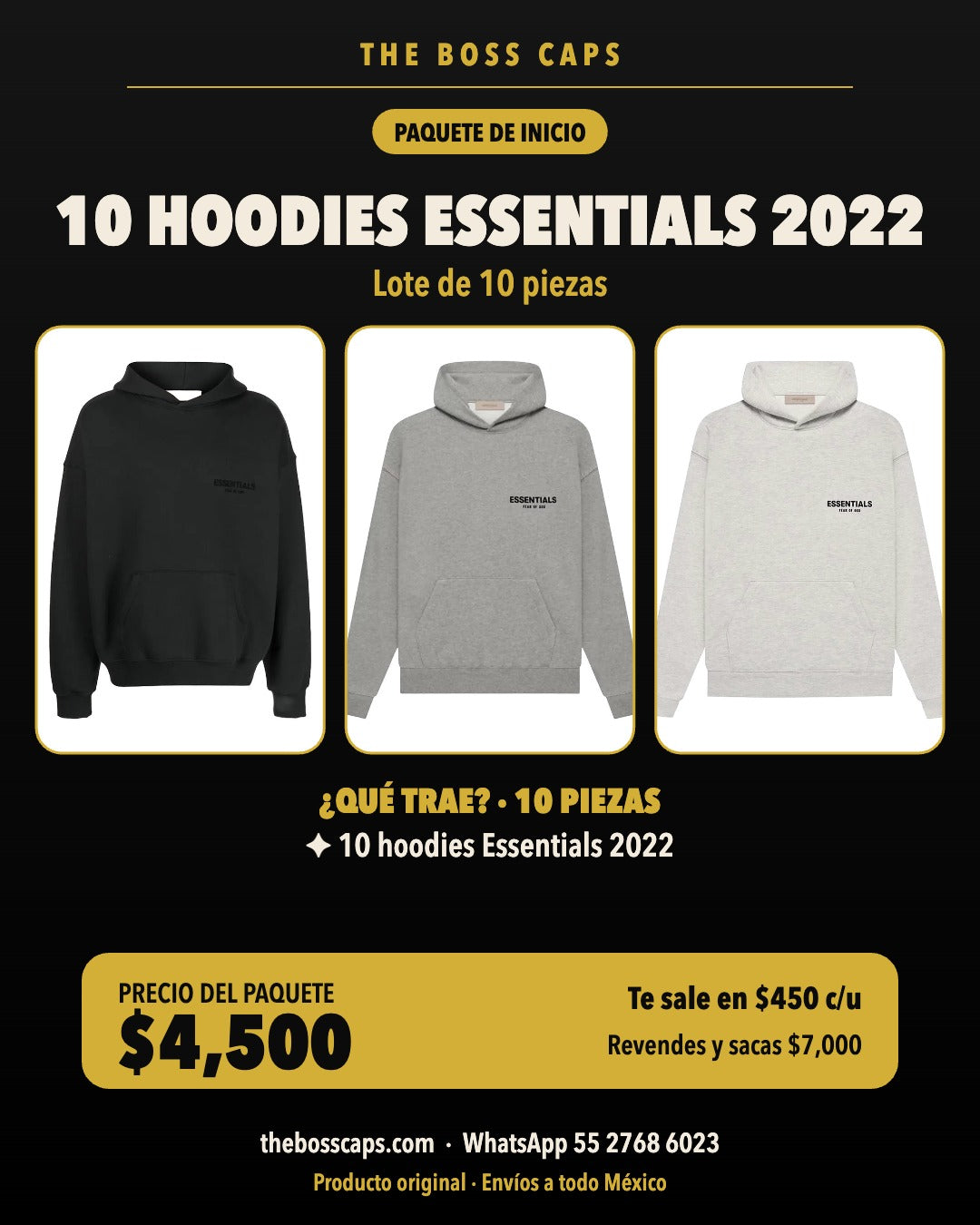 Flyer 10 Hoodies Essentials 2022