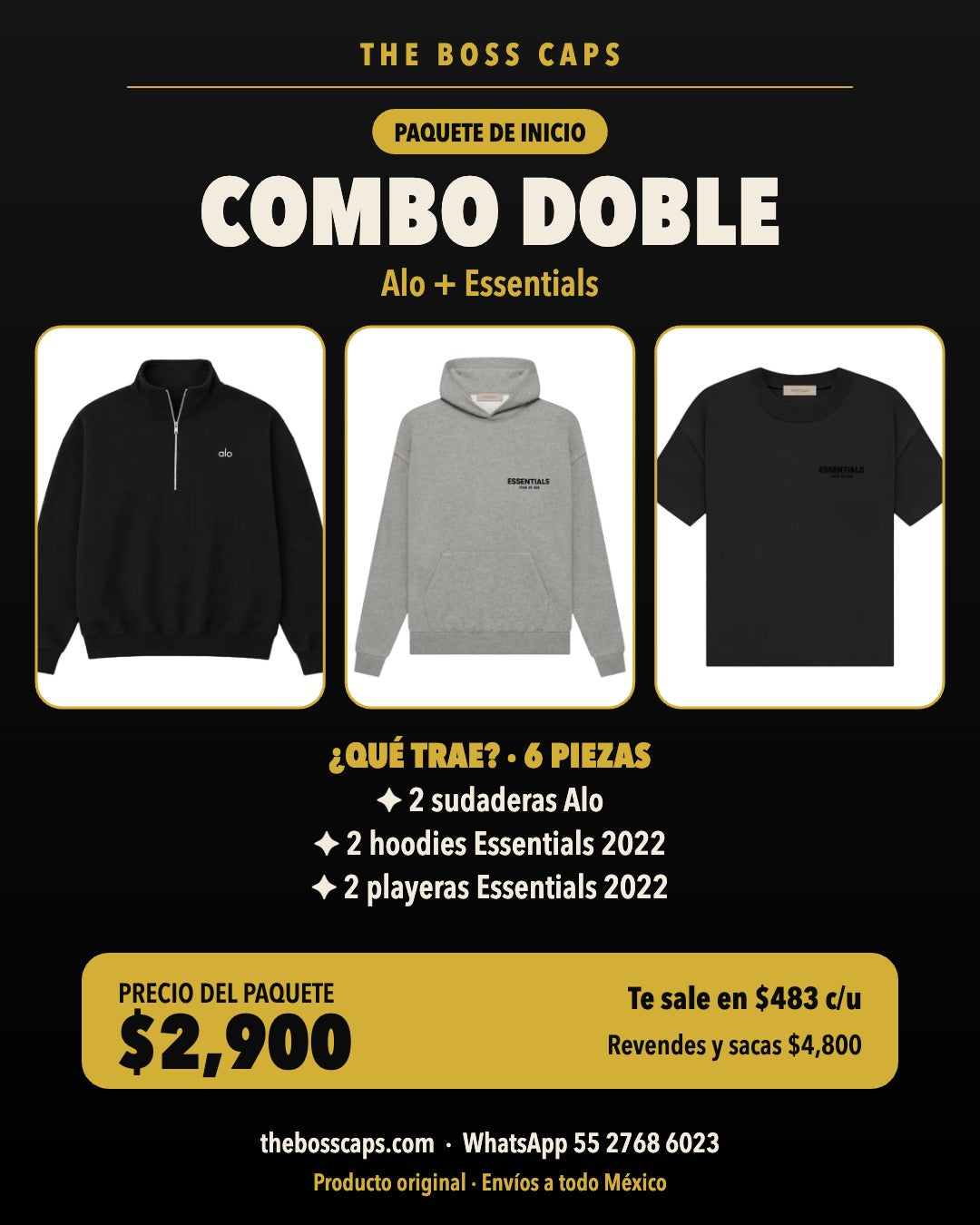 Flyer Combo Doble Alo