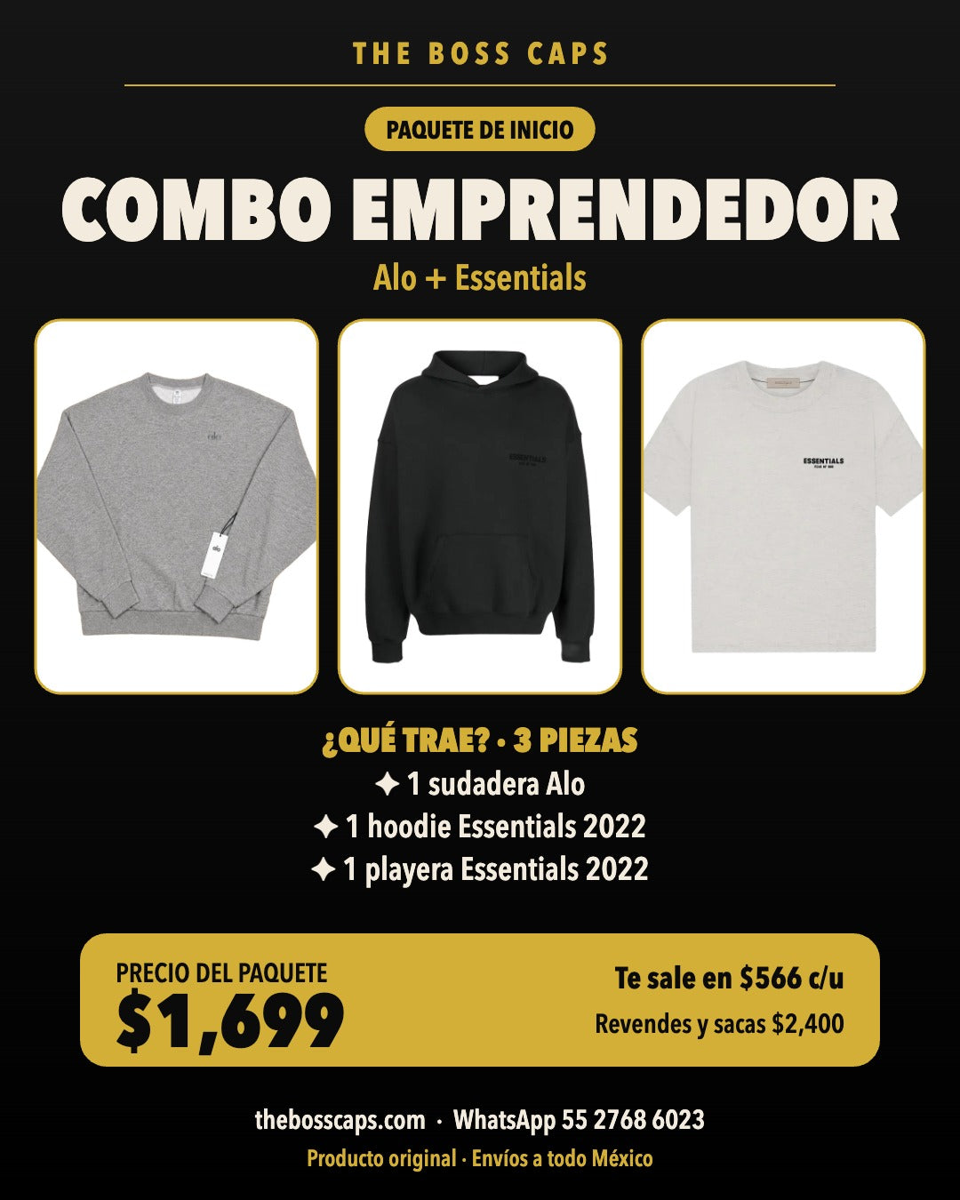 Flyer Combo Emprendedor Alo