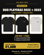 Flyer Duo Playeras Essentials 2022 + 2025