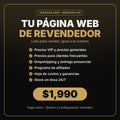 Página web para revendedores TheBossCaps $1,990