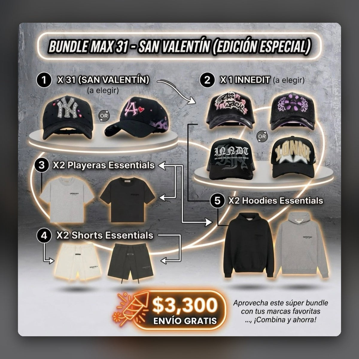 Bundle Max 31 San Valentín