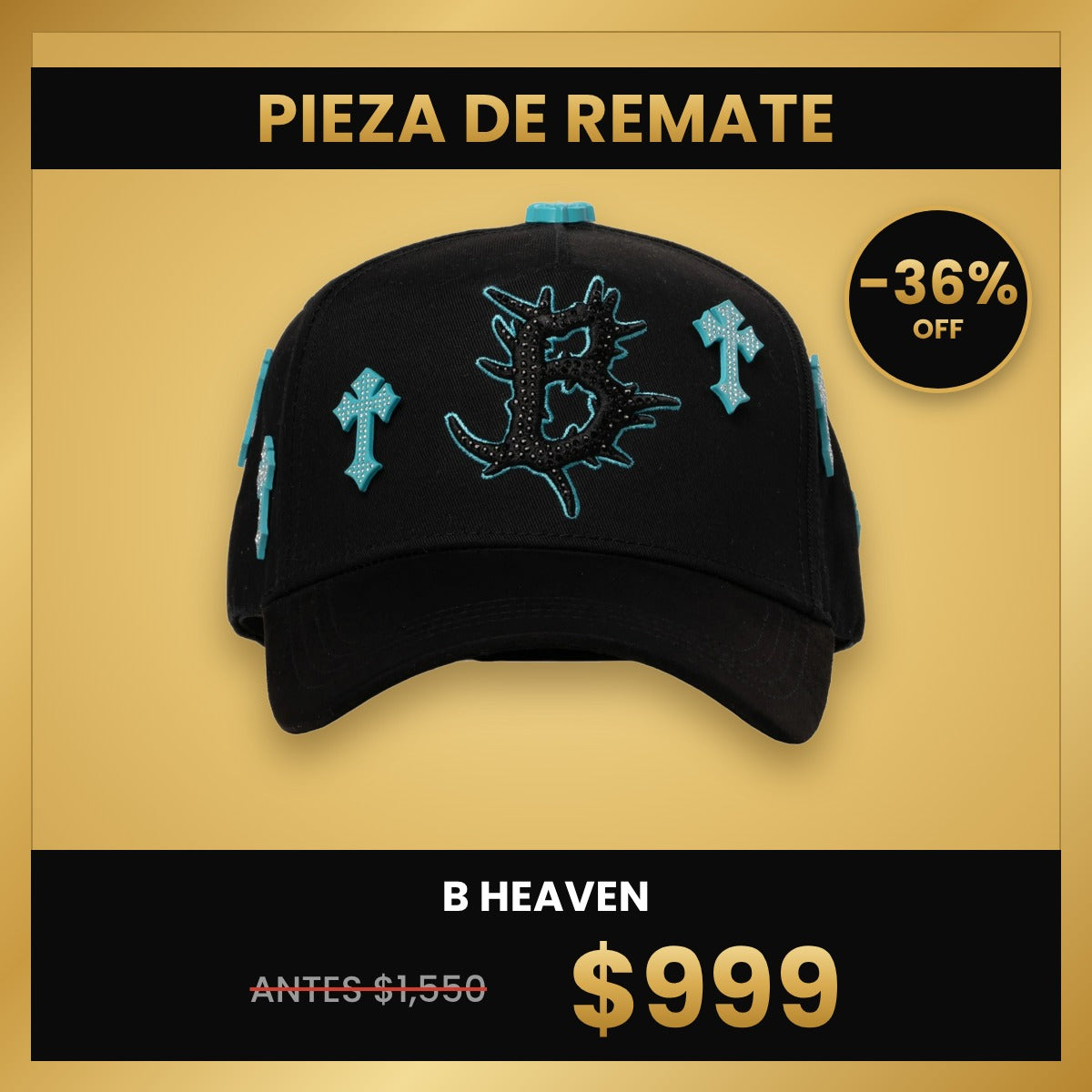 B Heaven – Barbas Hats · Remate
