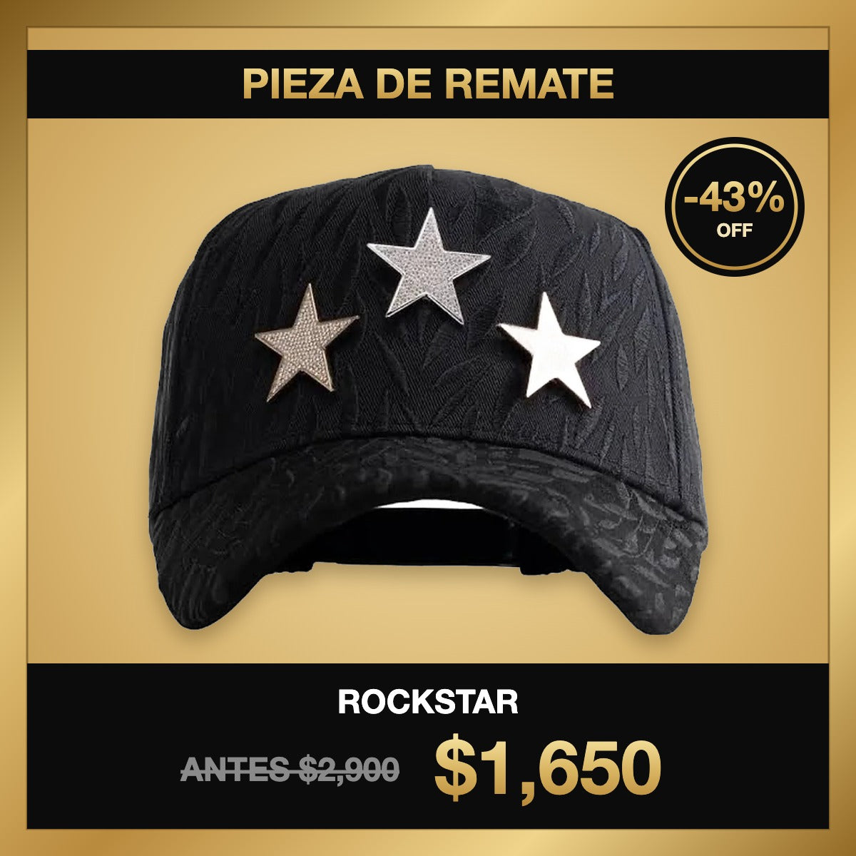 Rockstar – Barbas Hats · Remate