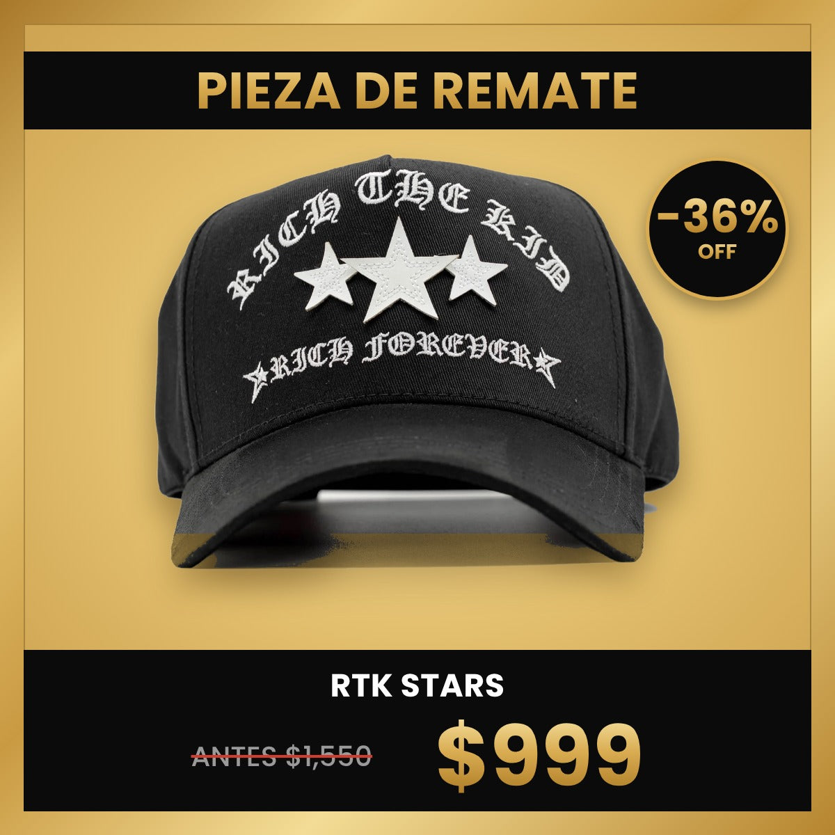 RTK Stars – Barbas Hats · Remate