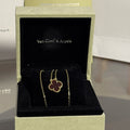 Collar Van Cleef – Rojo