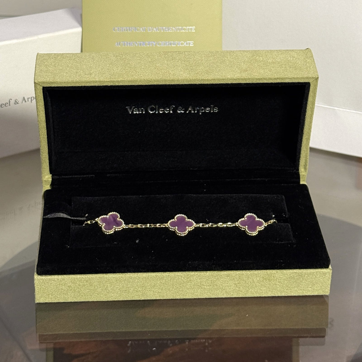 Pulsera Van Cleef – Morada