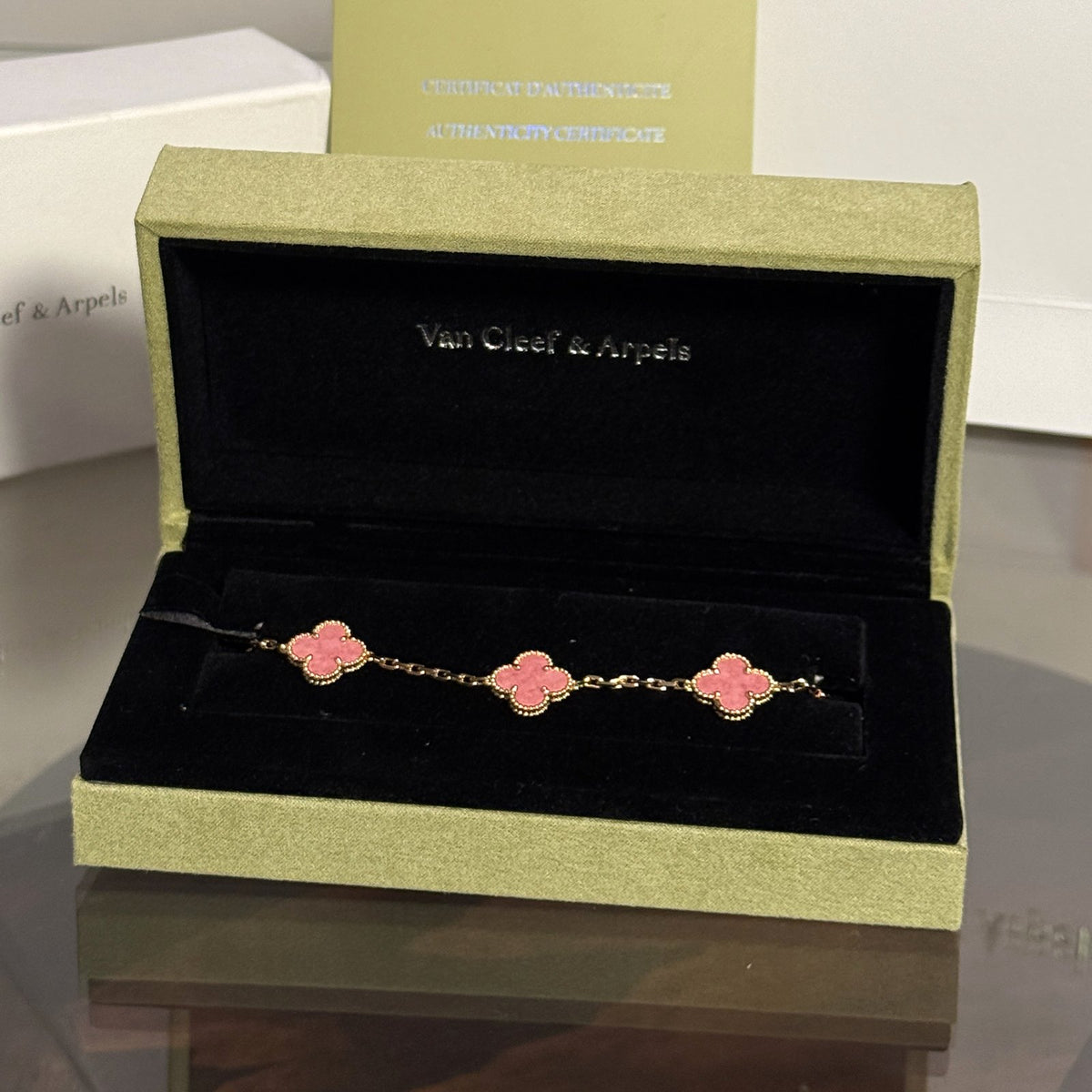 Pulsera Van Cleef – Rosa