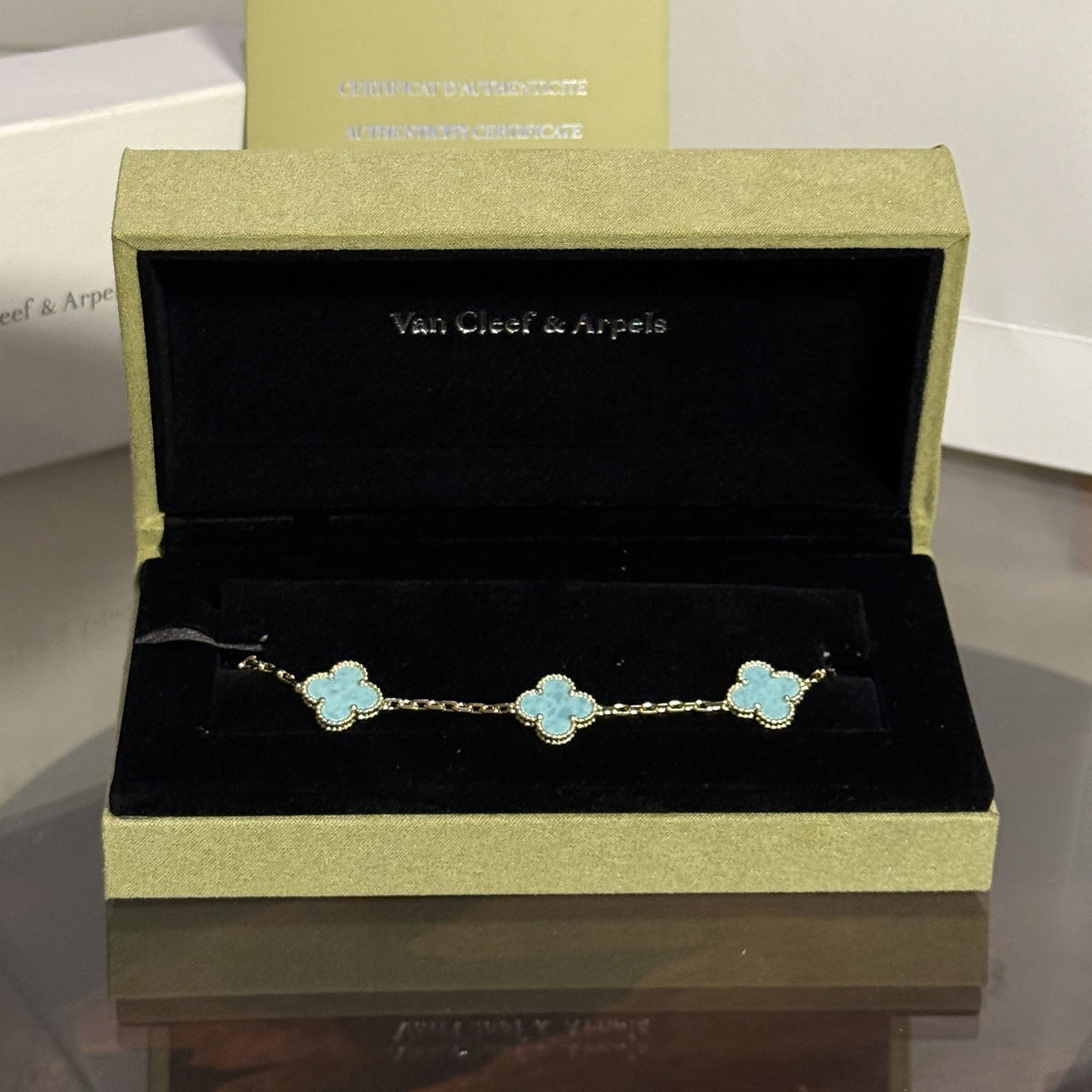 Pulsera Van Cleef – Turquesa